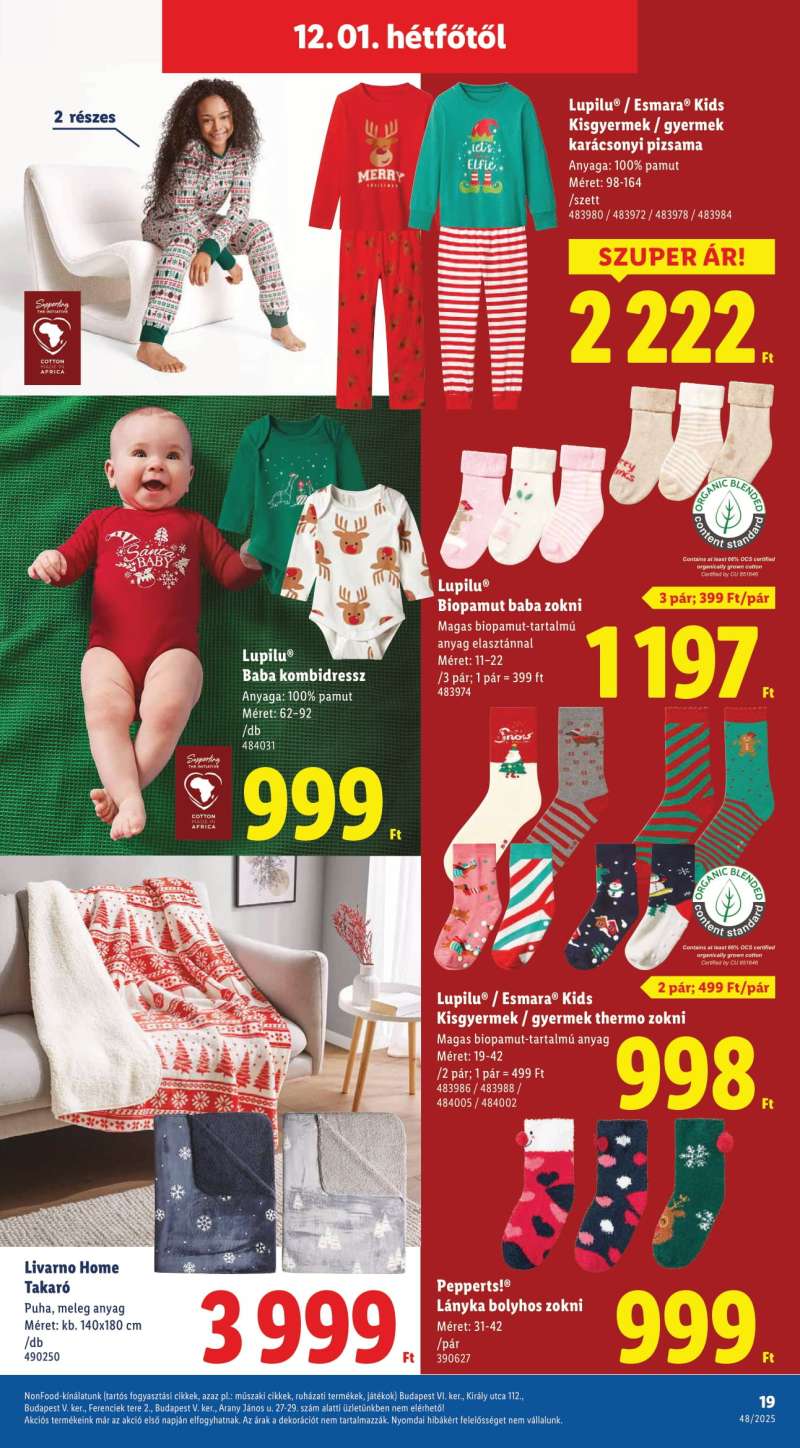 Lidl Akciós Újság NonFood 19 oldal