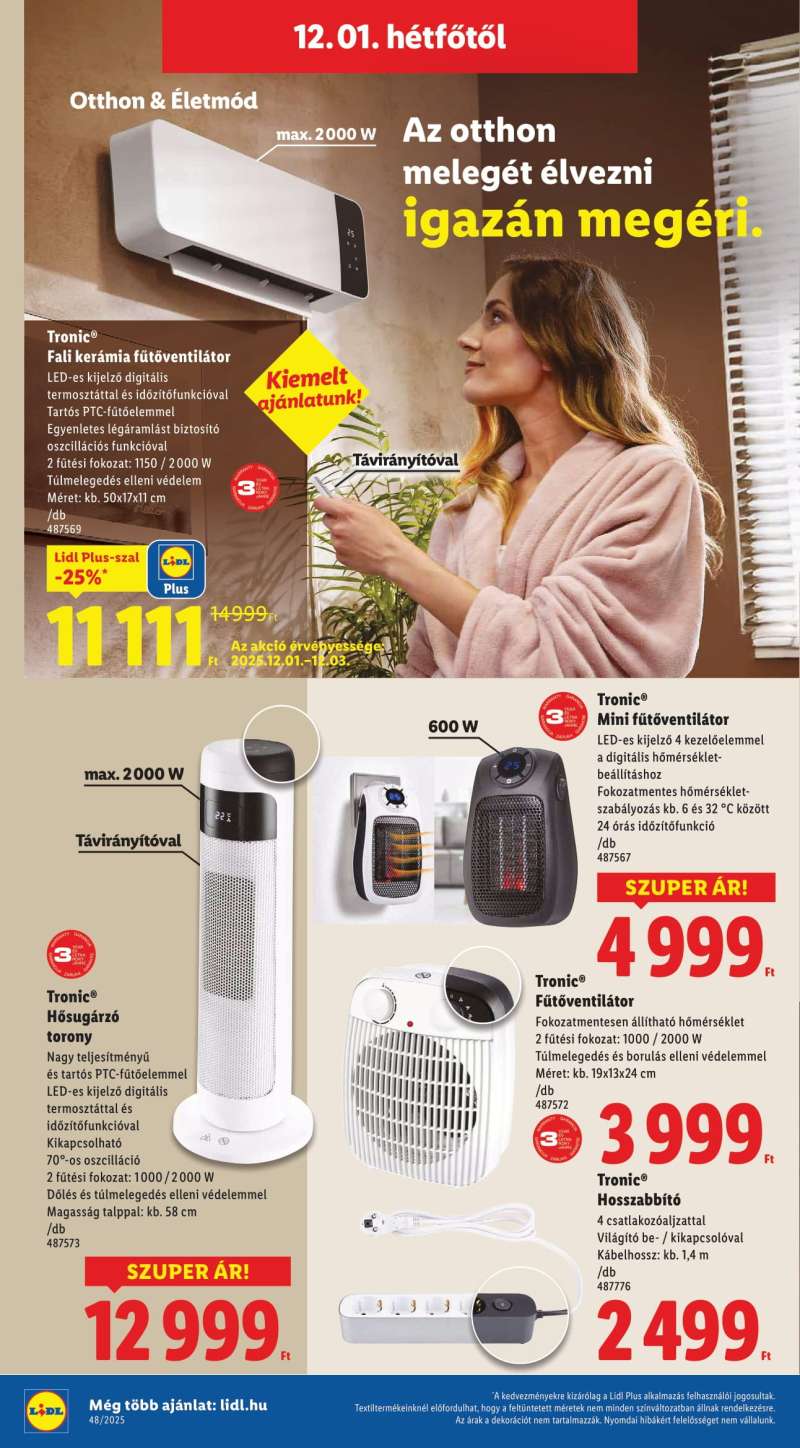 Lidl Akciós Újság NonFood 20 oldal