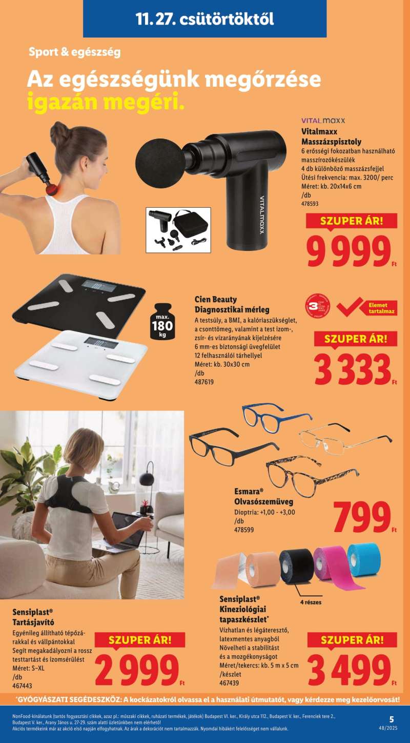 Lidl Akciós Újság NonFood 5 oldal