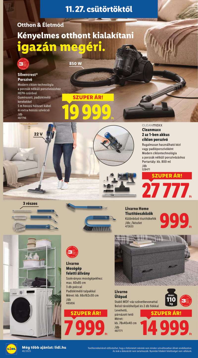 Lidl Akciós Újság NonFood 6 oldal