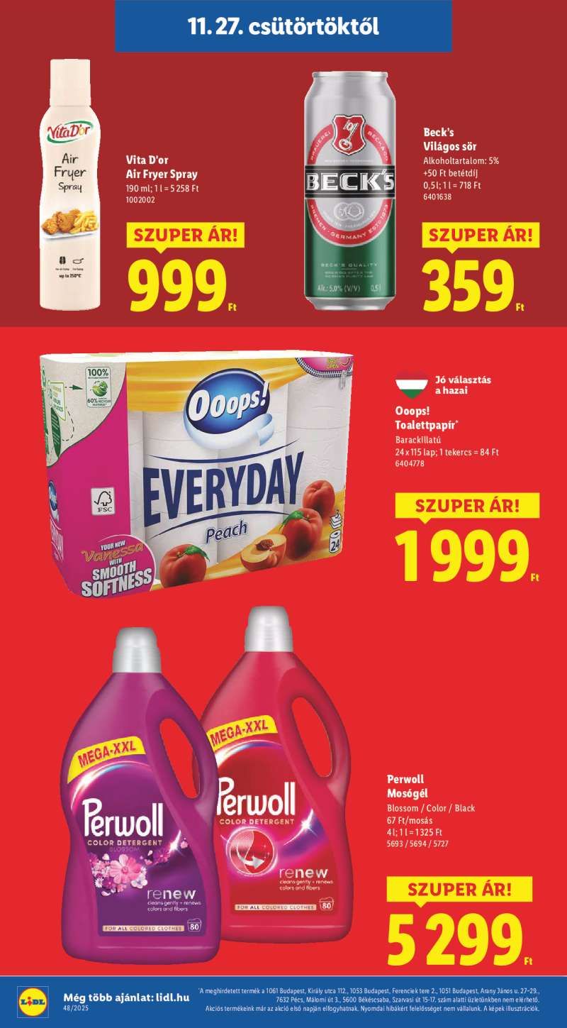 Lidl Érvényes 11.27-től 12 oldal