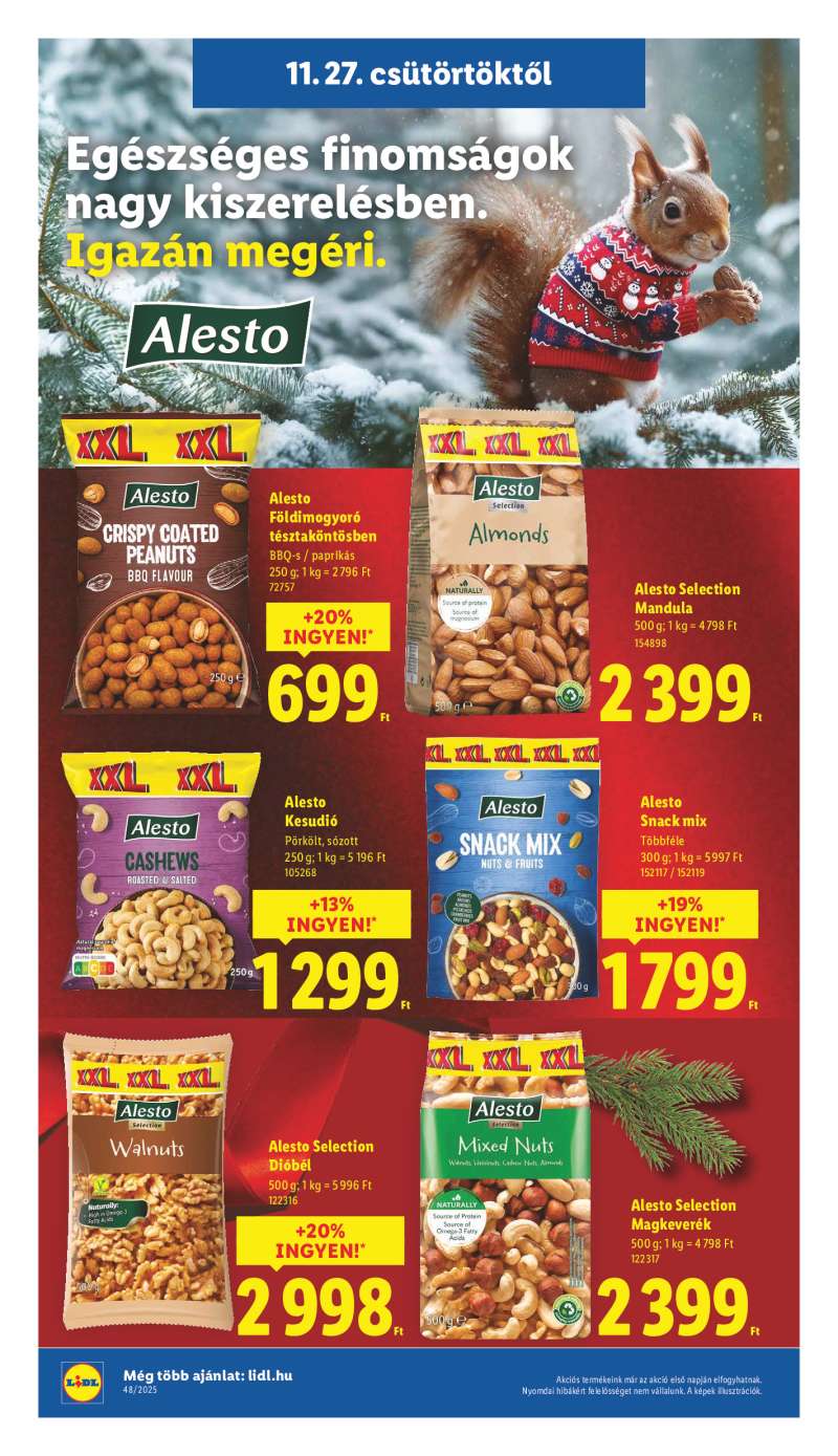 Lidl Érvényes 11.27-től 14 oldal