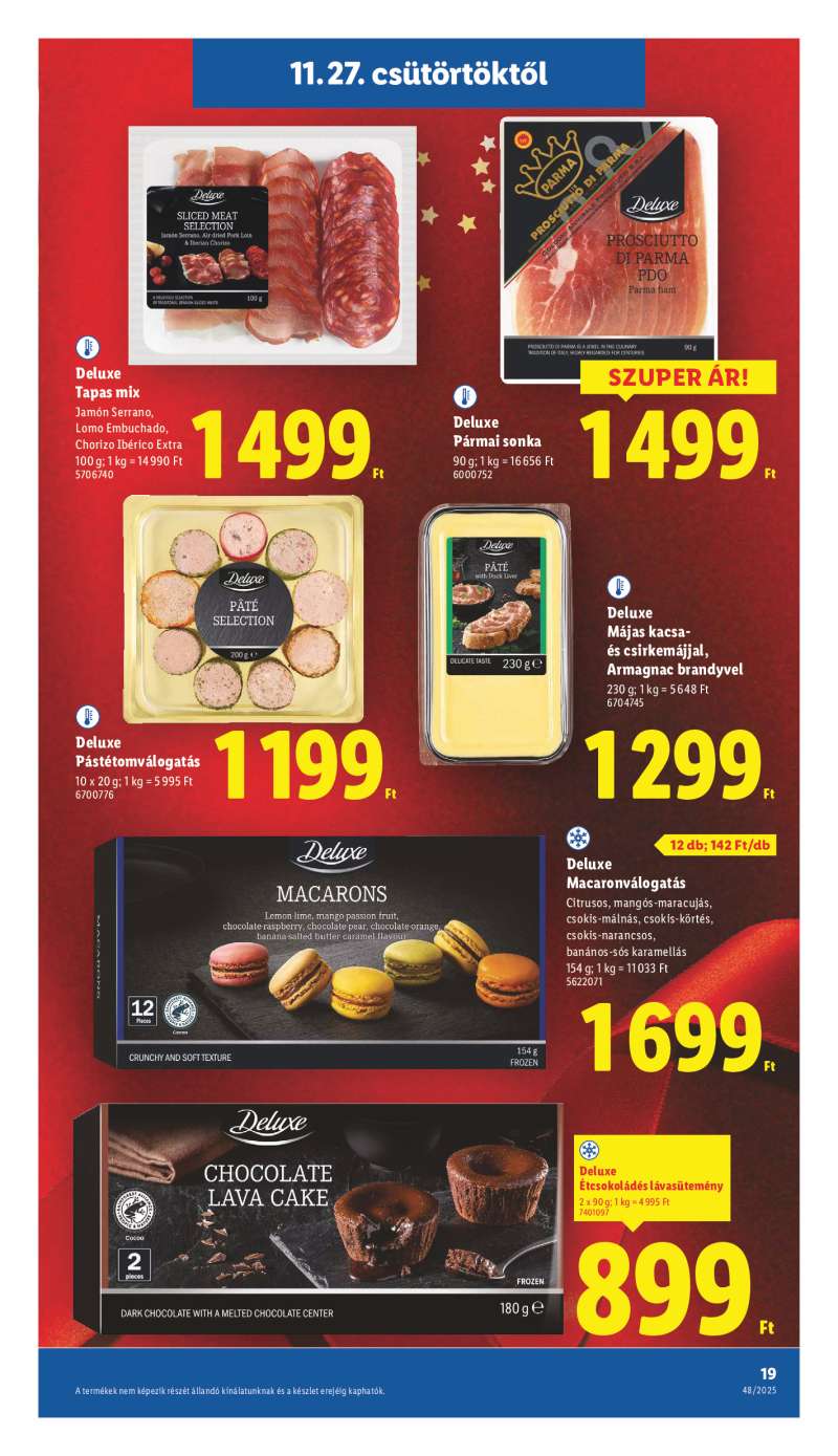 Lidl Érvényes 11.27-től 19 oldal