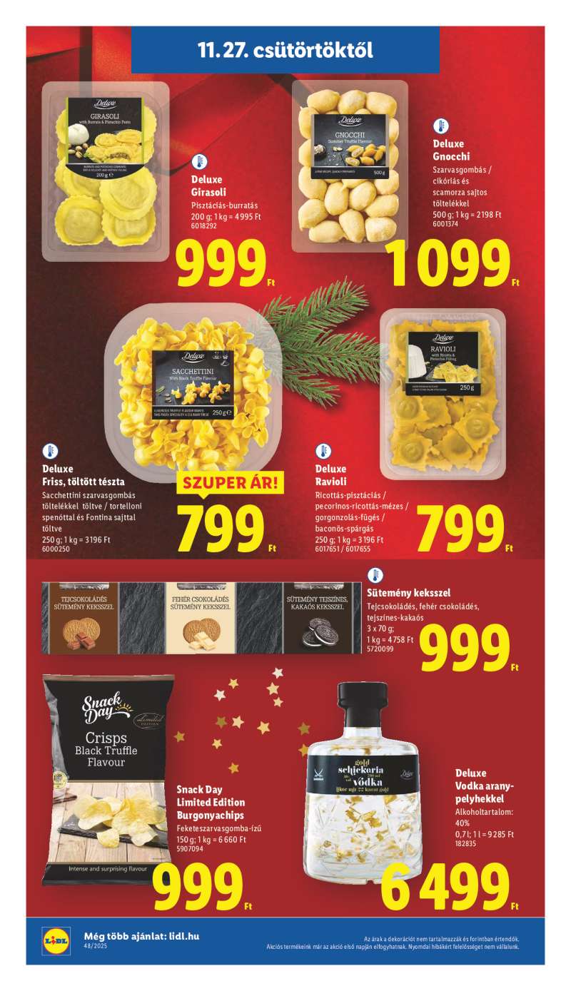 Lidl Érvényes 11.27-től 22 oldal