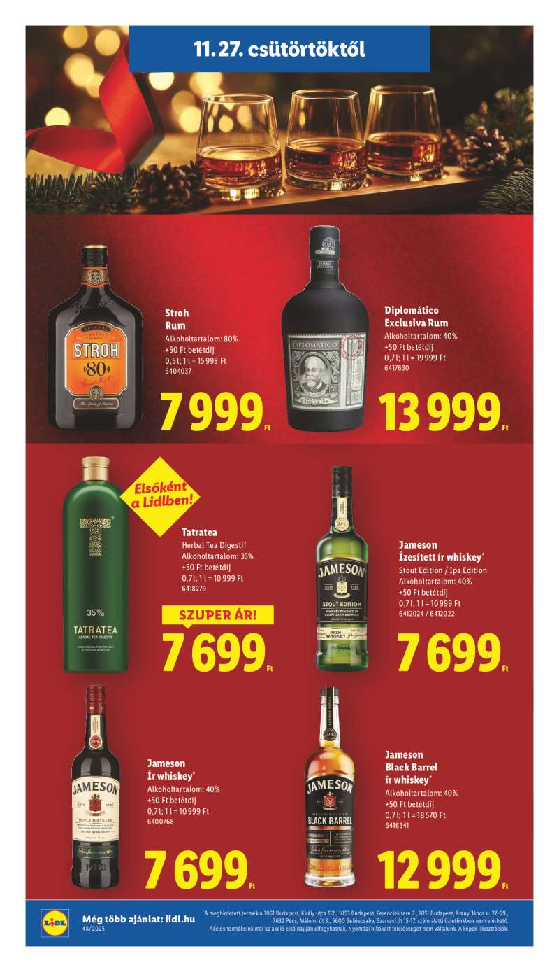 Lidl Érvényes 11.27-től 24 oldal