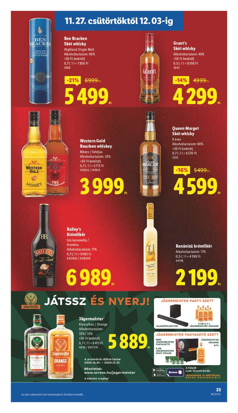 Lidl Érvényes 11.27-től 25 oldal