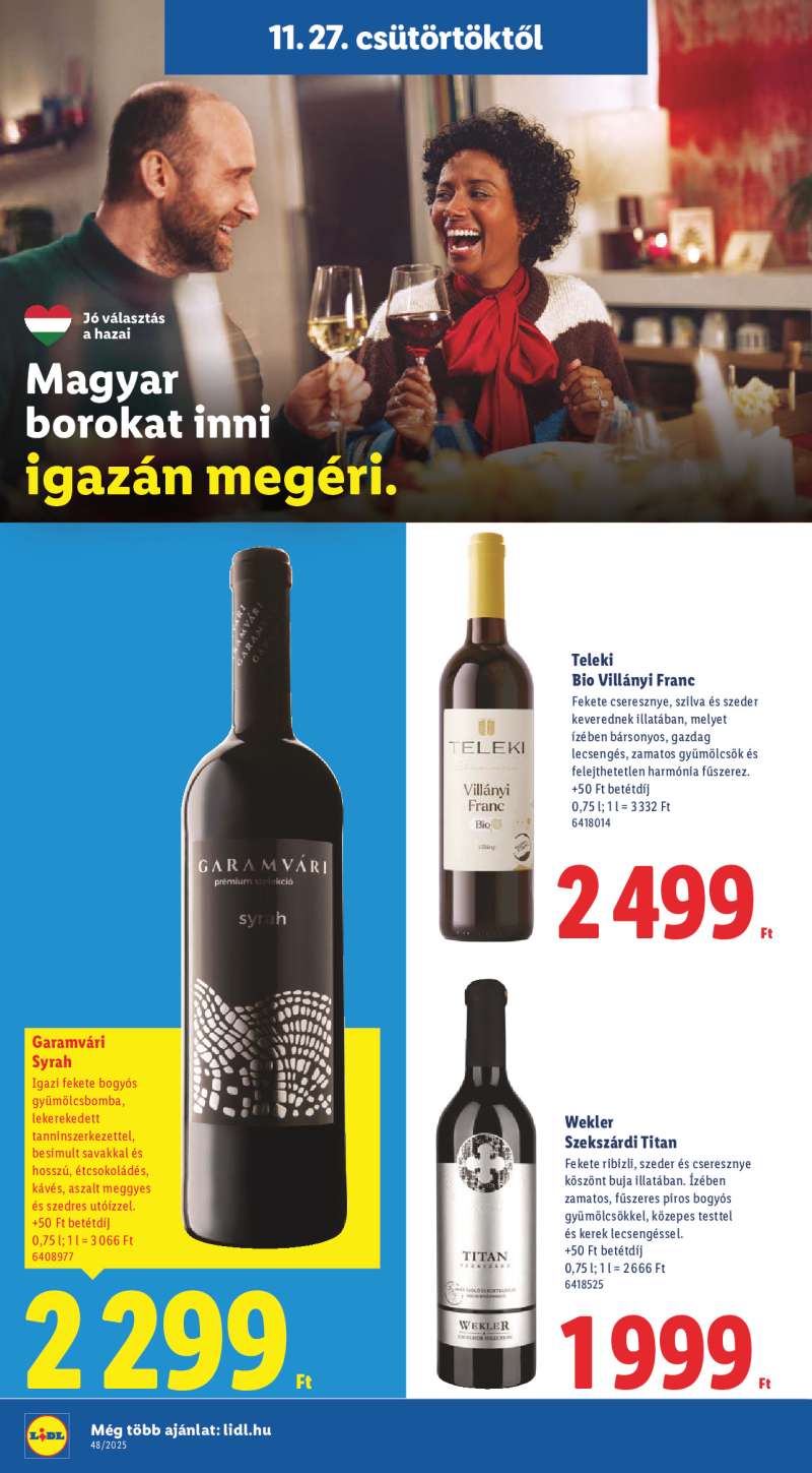 Lidl Érvényes 11.27-től 26 oldal