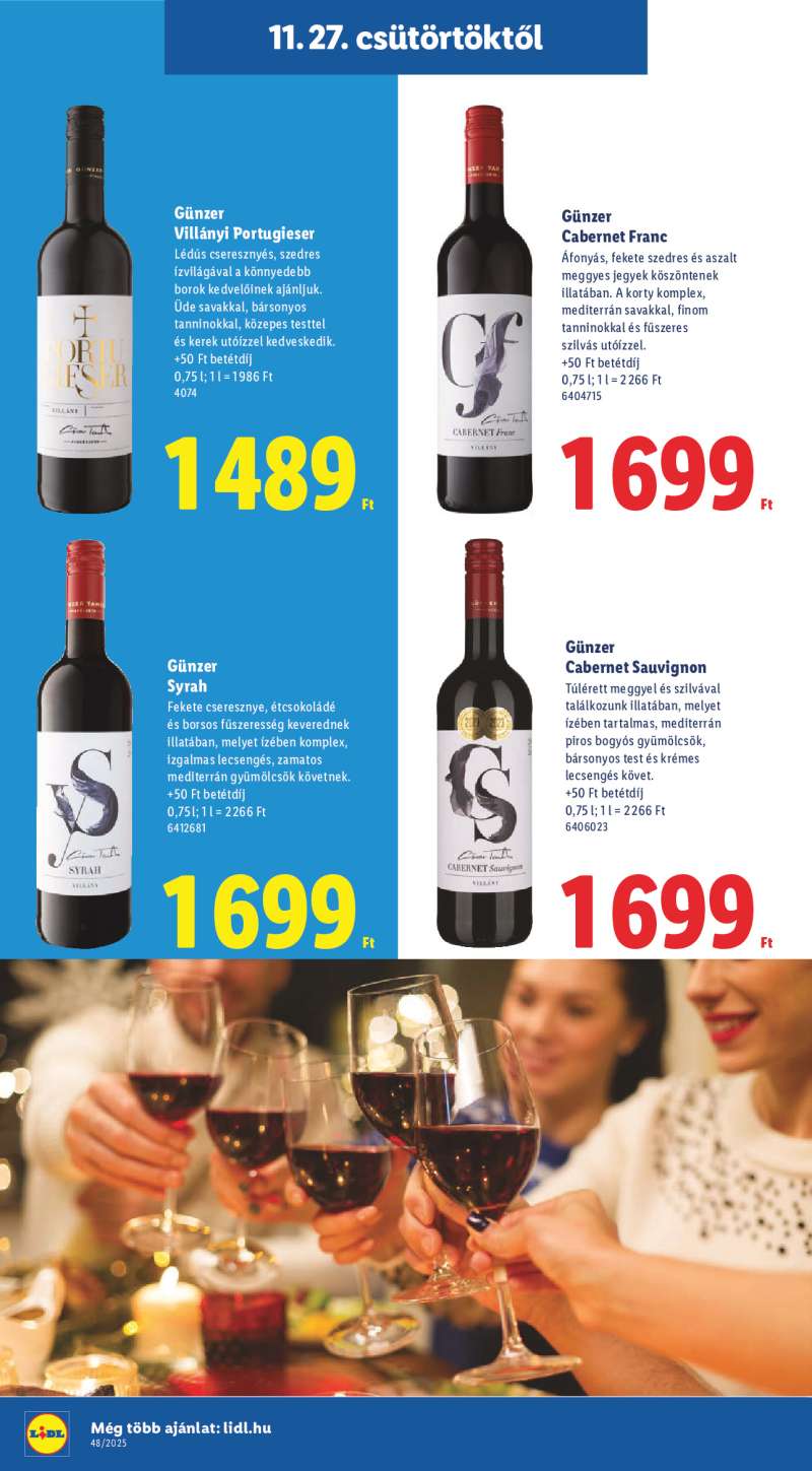 Lidl Érvényes 11.27-től 28 oldal