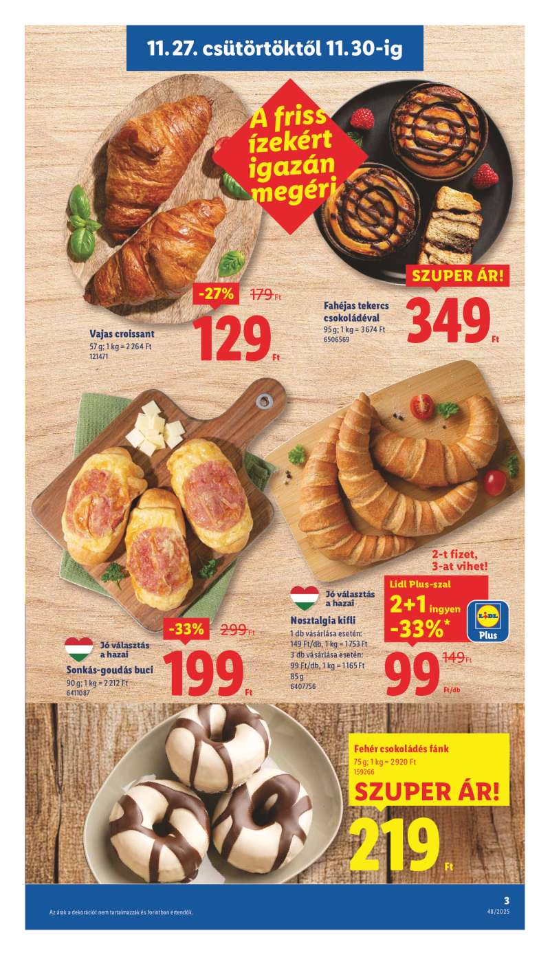 Lidl Érvényes 11.27-től 3 oldal