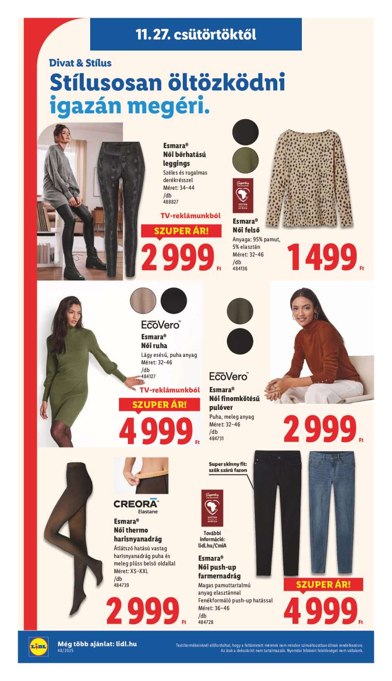 Lidl Érvényes 11.27-től 32 oldal