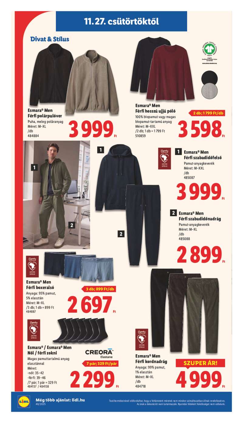 Lidl Érvényes 11.27-től 34 oldal