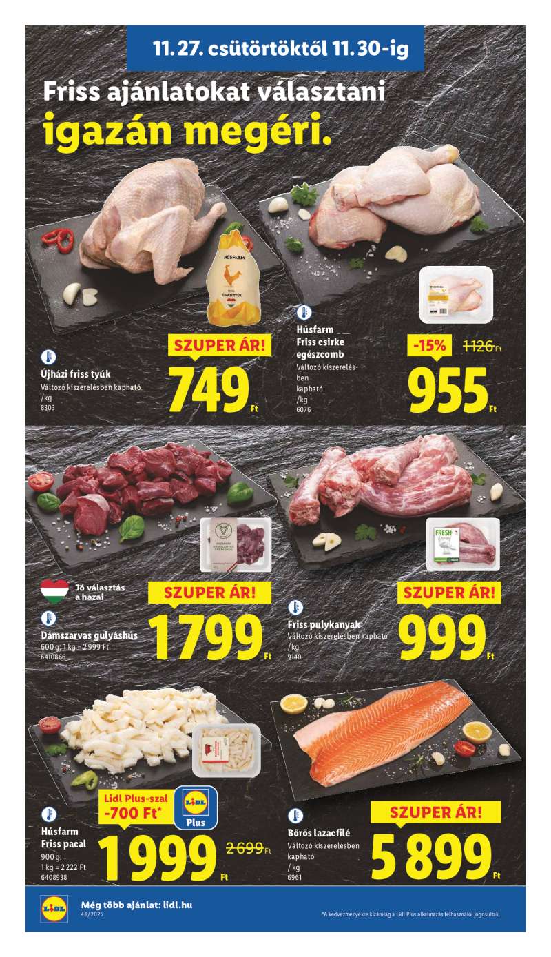 Lidl Érvényes 11.27-től 4 oldal