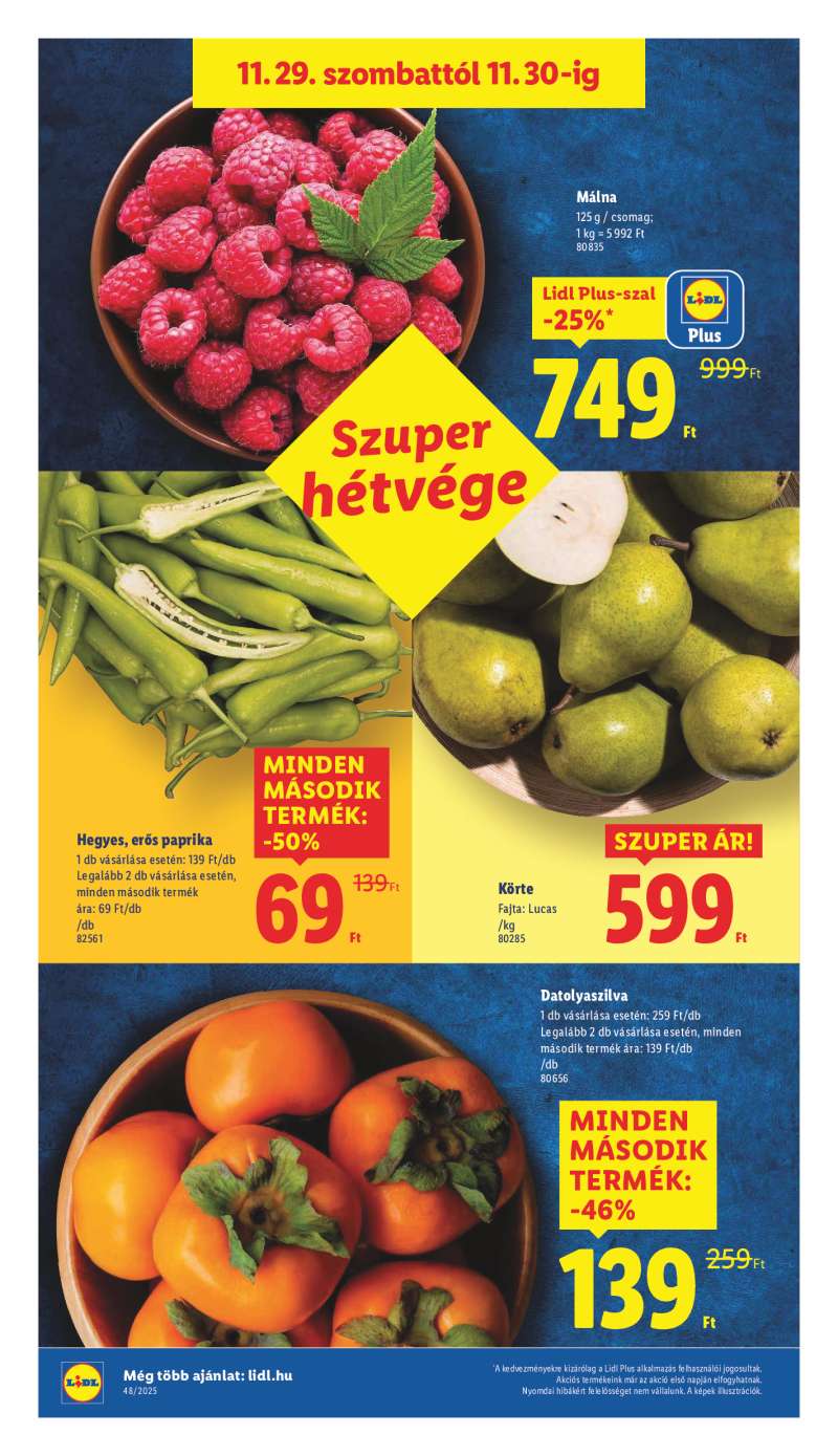 Lidl Érvényes 11.27-től 42 oldal
