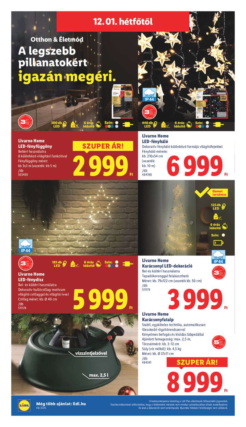 Lidl Érvényes 11.27-től 48 oldal
