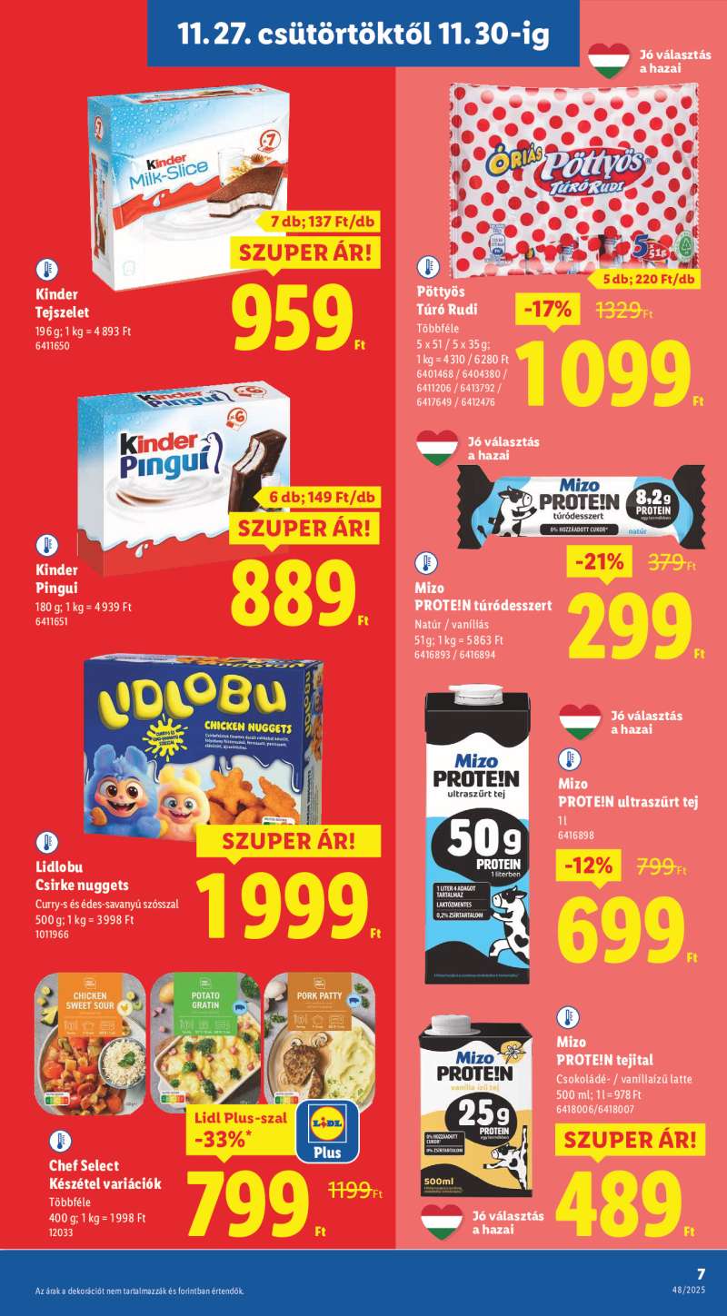 Lidl Érvényes 11.27-től 7 oldal