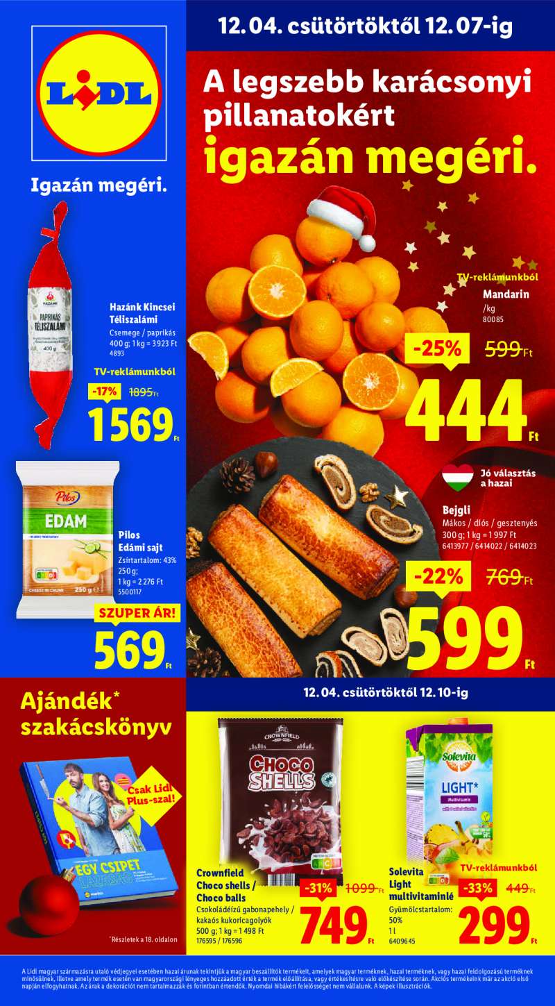 Lidl Érvényes 12.04-től 1 oldal
