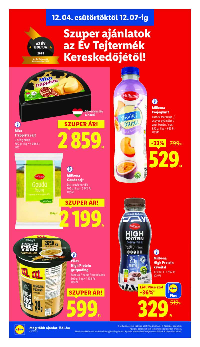 Lidl Érvényes 12.04-től 10 oldal