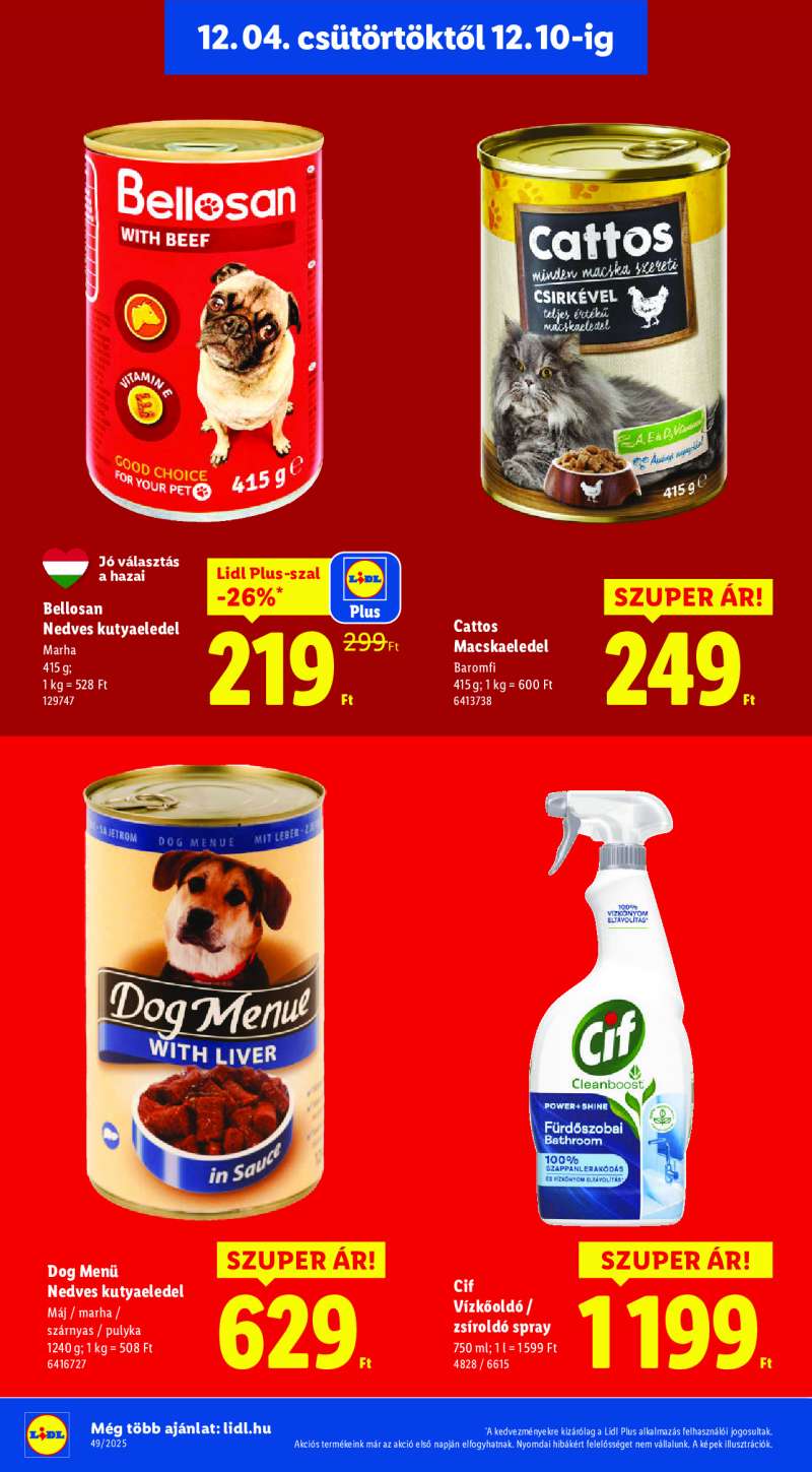 Lidl Érvényes 12.04-től 18 oldal