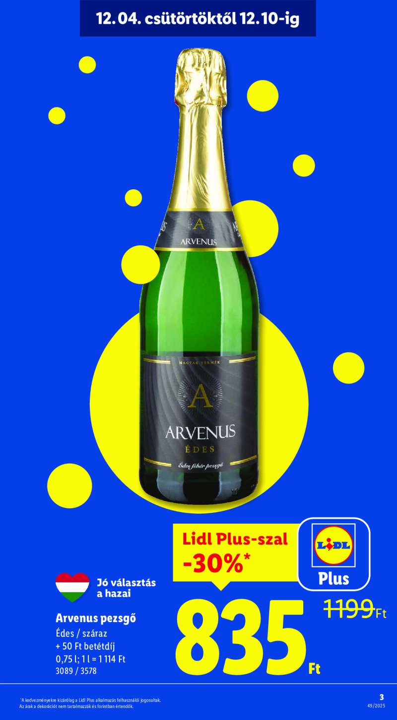 Lidl Érvényes 12.04-től 3 oldal
