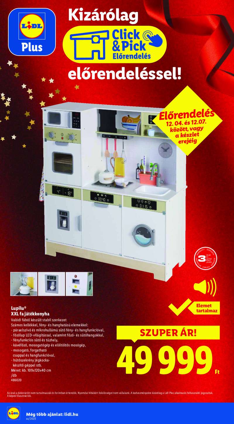 Lidl Érvényes 12.04-től 32 oldal