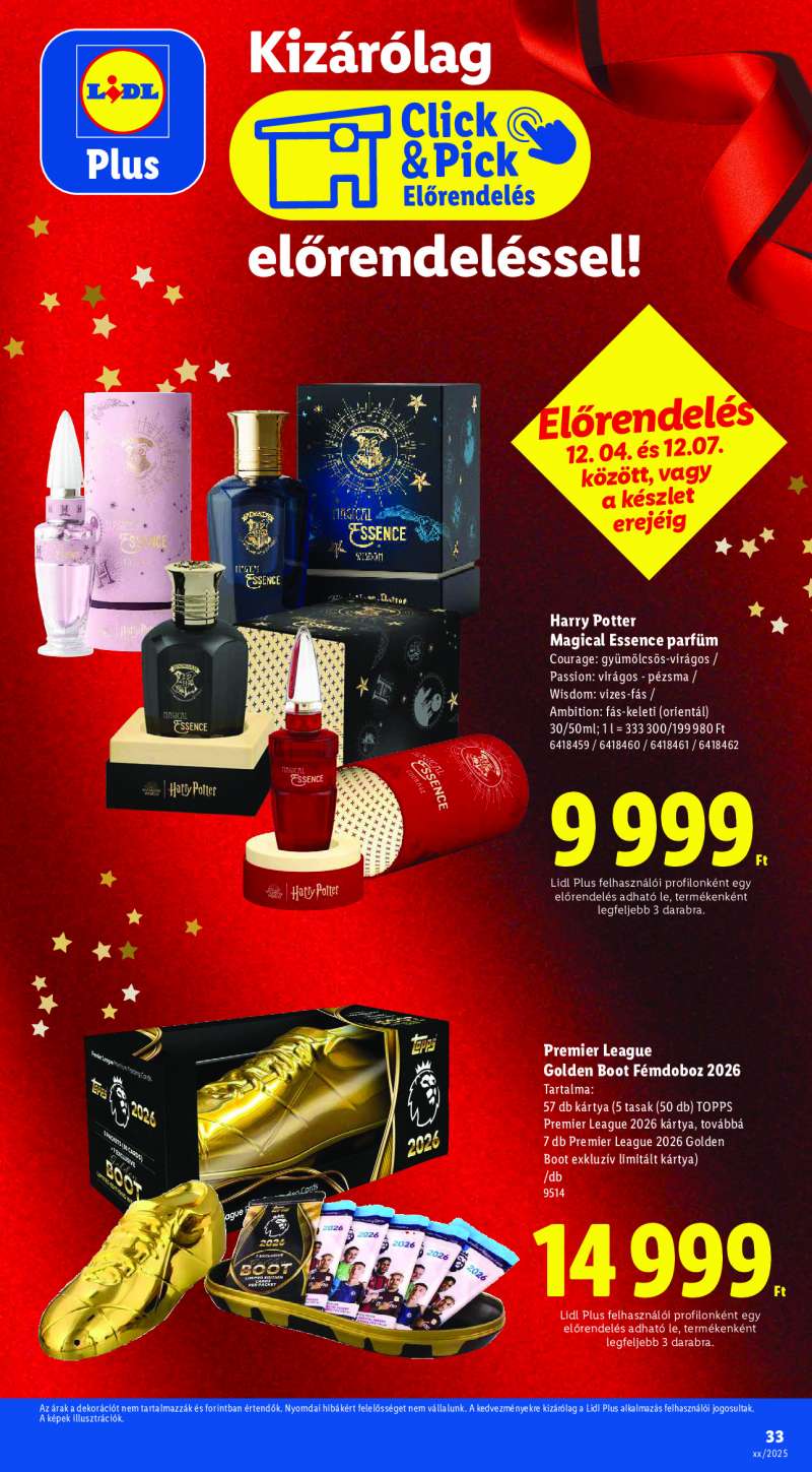 Lidl Érvényes 12.04-től 33 oldal