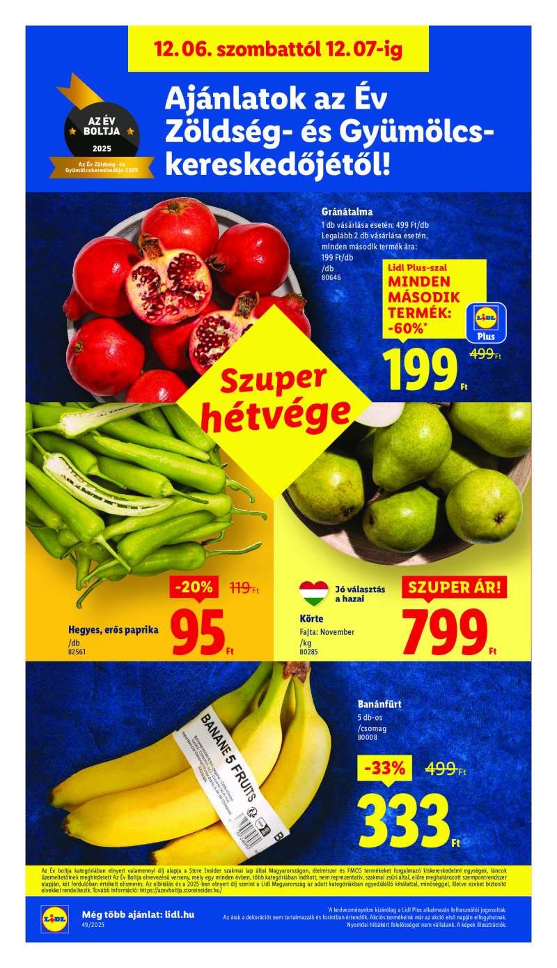 Lidl Érvényes 12.04-től 38 oldal