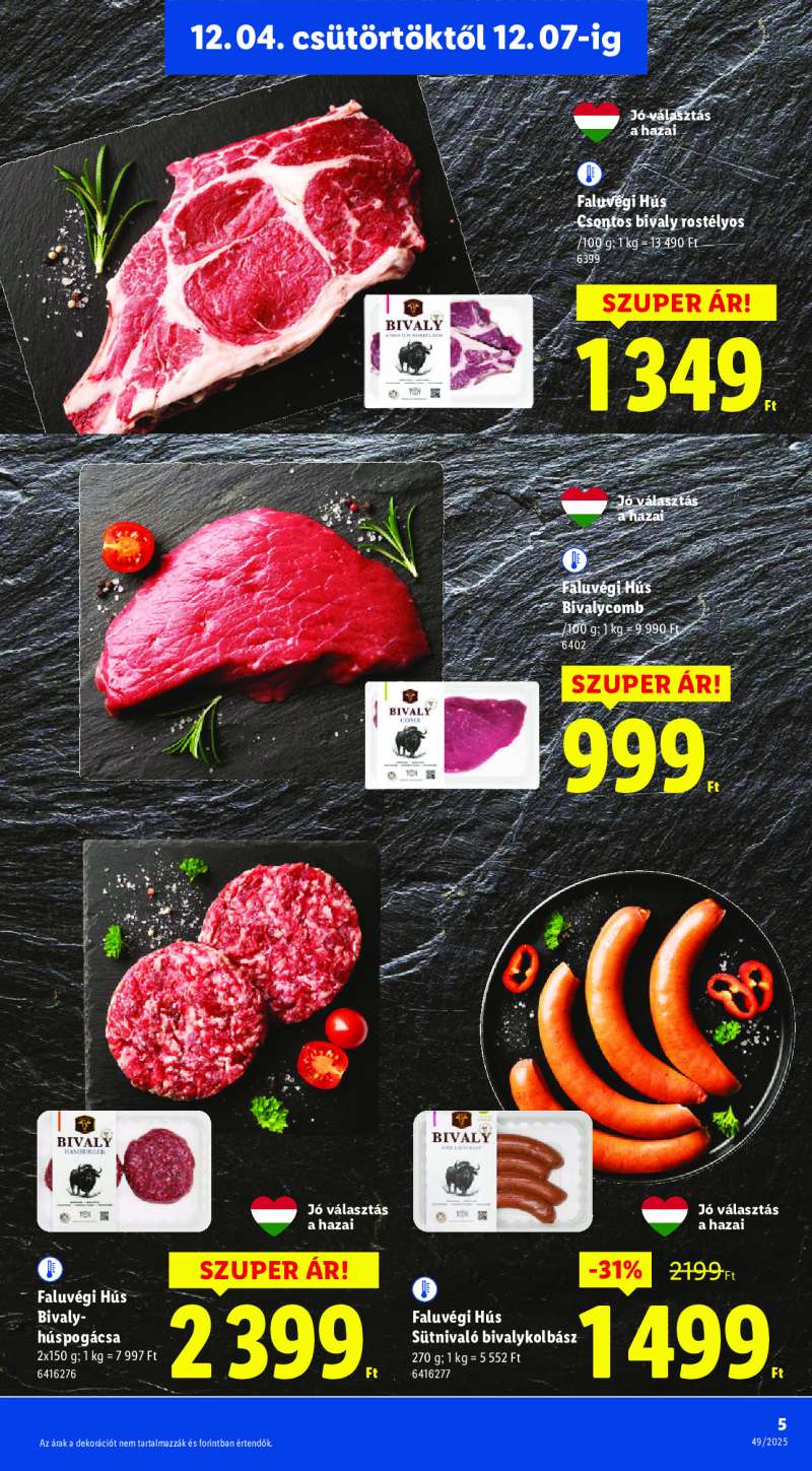Lidl Érvényes 12.04-től 5 oldal