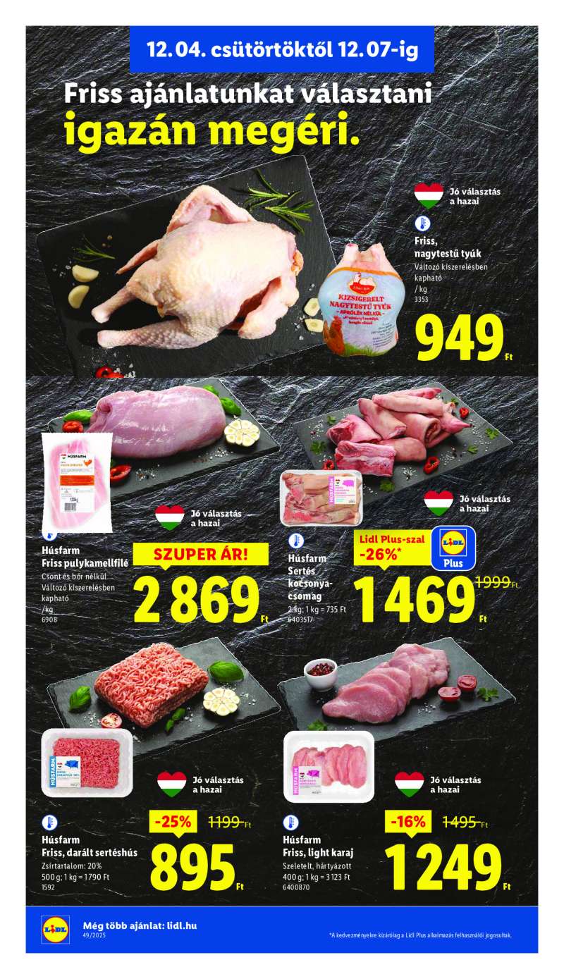 Lidl Érvényes 12.04-től 6 oldal