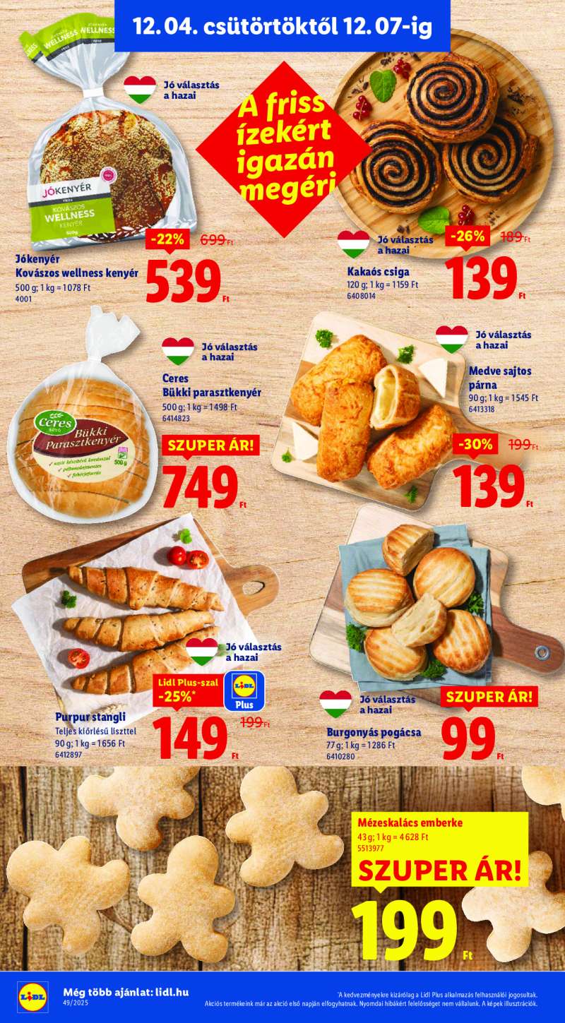 Lidl Érvényes 12.04-től 8 oldal