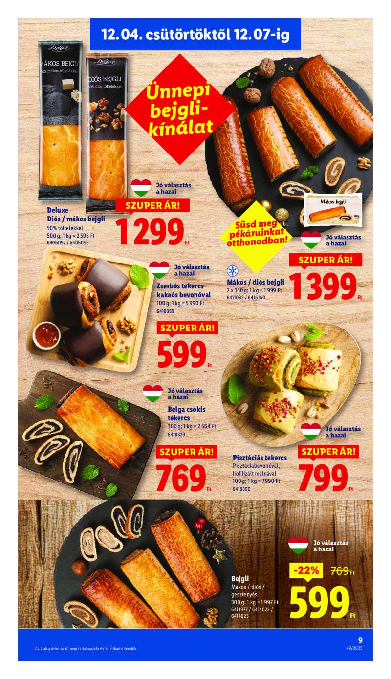 Lidl Érvényes 12.04-től 9 oldal