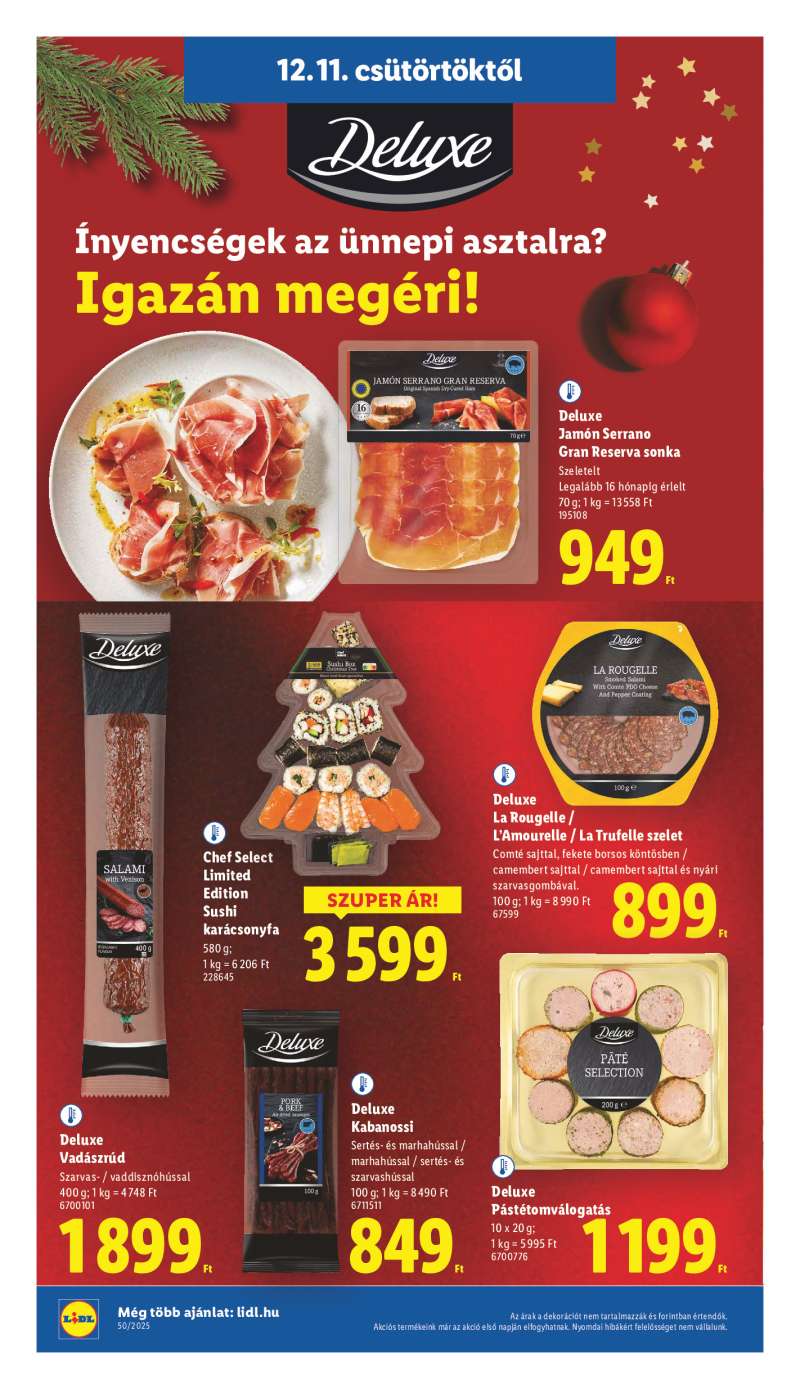 Lidl Érvényes 12.11-től 14 oldal