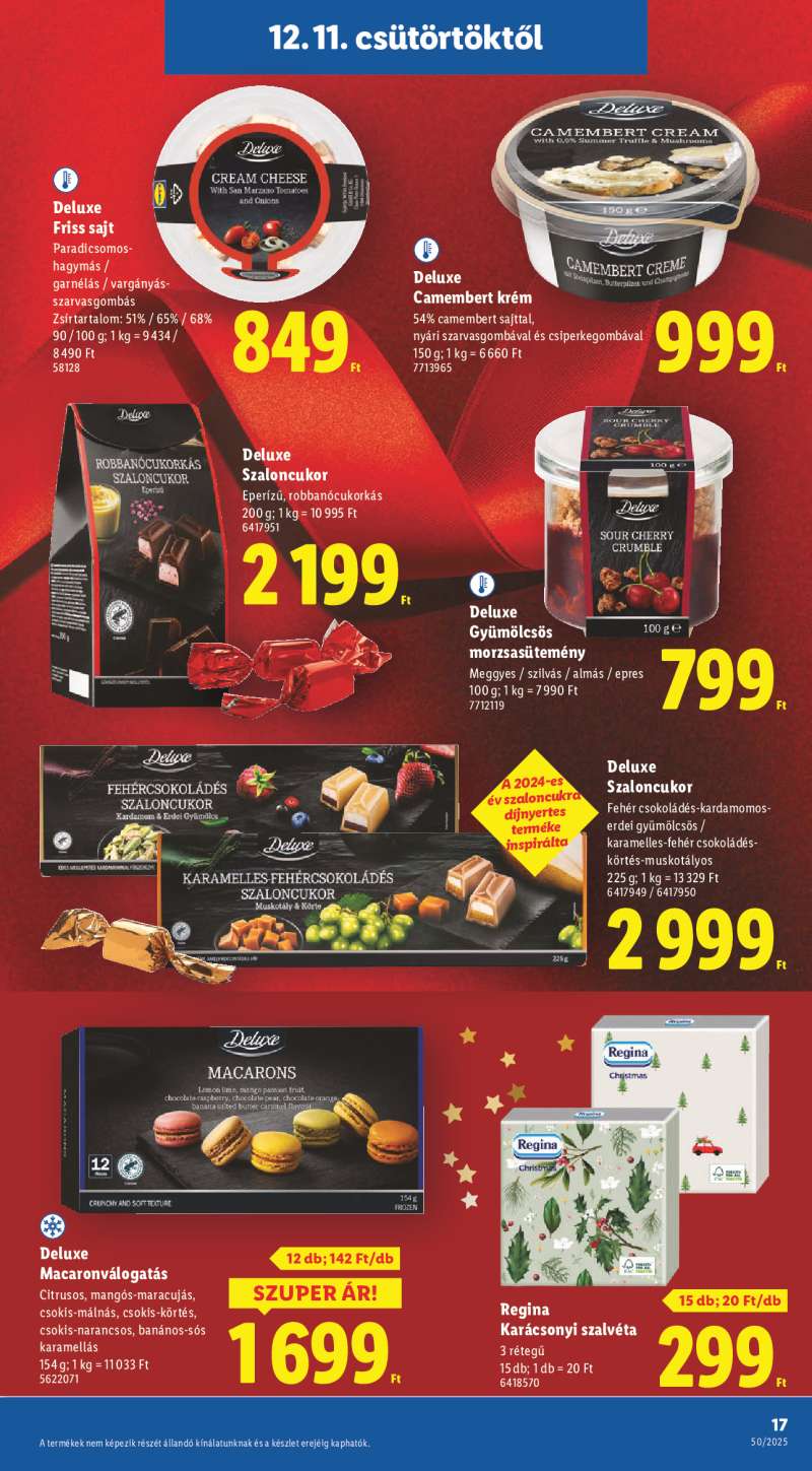 Lidl Érvényes 12.11-től 17 oldal