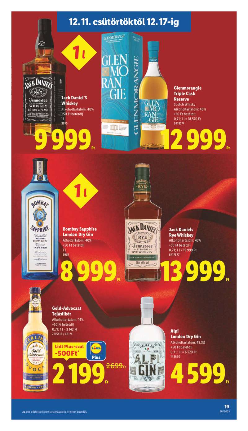 Lidl Érvényes 12.11-től 19 oldal