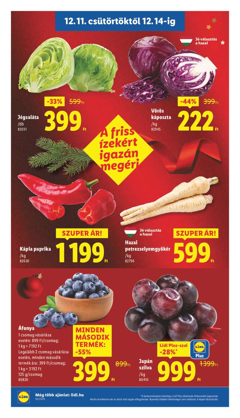 Lidl Érvényes 12.11-től 2 oldal