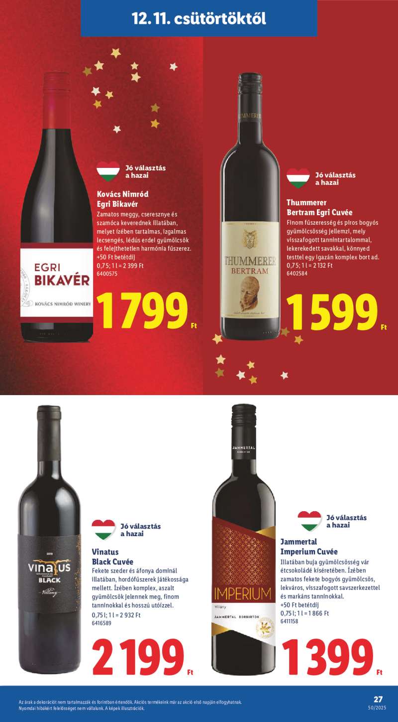 Lidl Érvényes 12.11-től 27 oldal