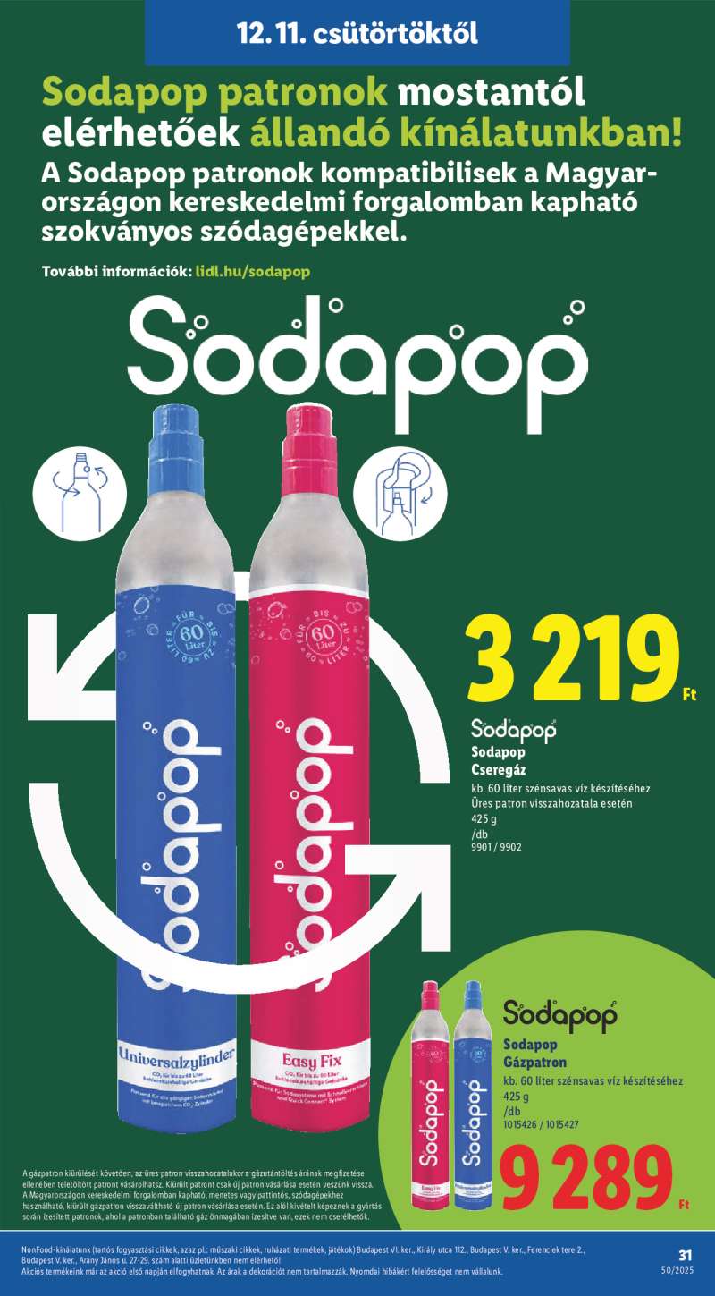 Lidl Érvényes 12.11-től 31 oldal