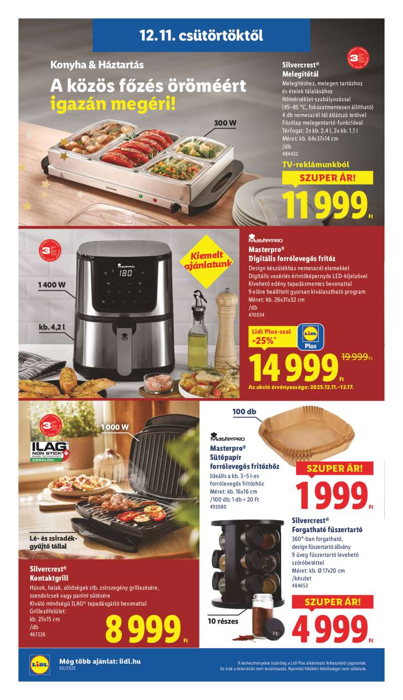 Lidl Érvényes 12.11-től 32 oldal