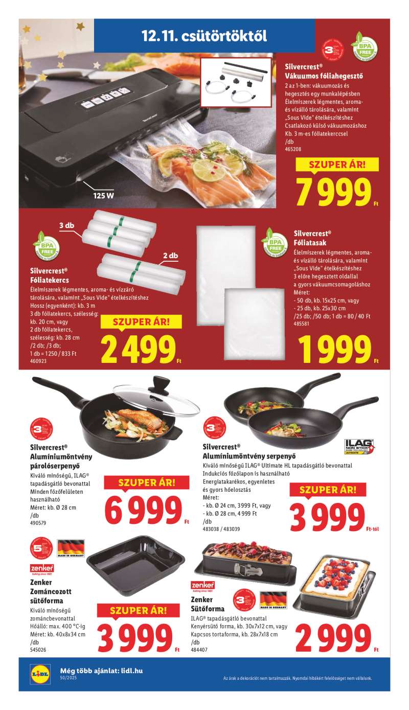 Lidl Érvényes 12.11-től 34 oldal