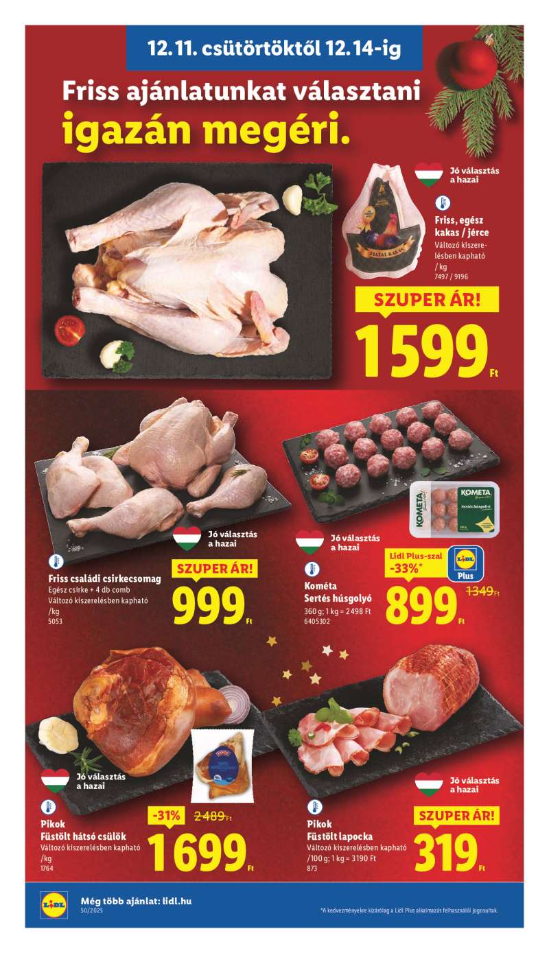 Lidl Érvényes 12.11-től 4 oldal