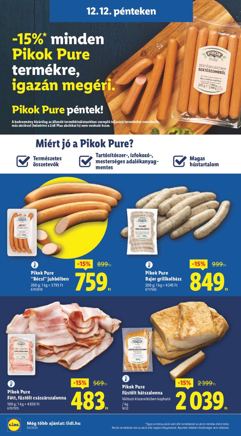 Lidl Érvényes 12.11-től 40 oldal
