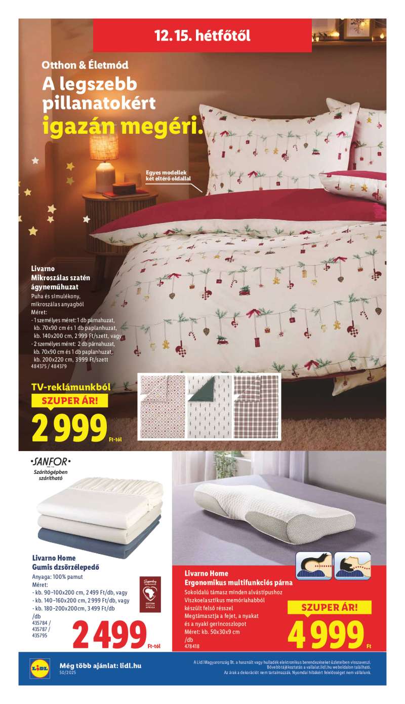 Lidl Érvényes 12.11-től 46 oldal