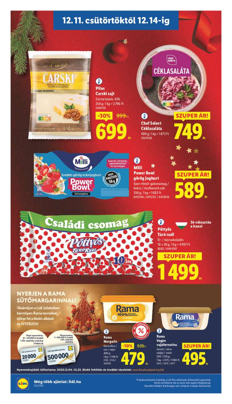 Lidl Érvényes 12.11-től 6 oldal