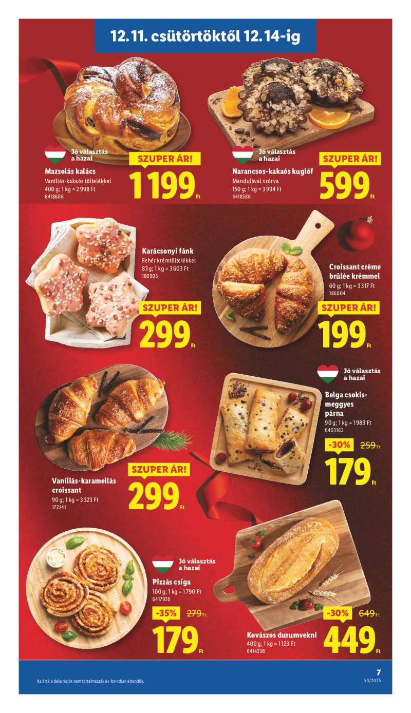 Lidl Érvényes 12.11-től 7 oldal