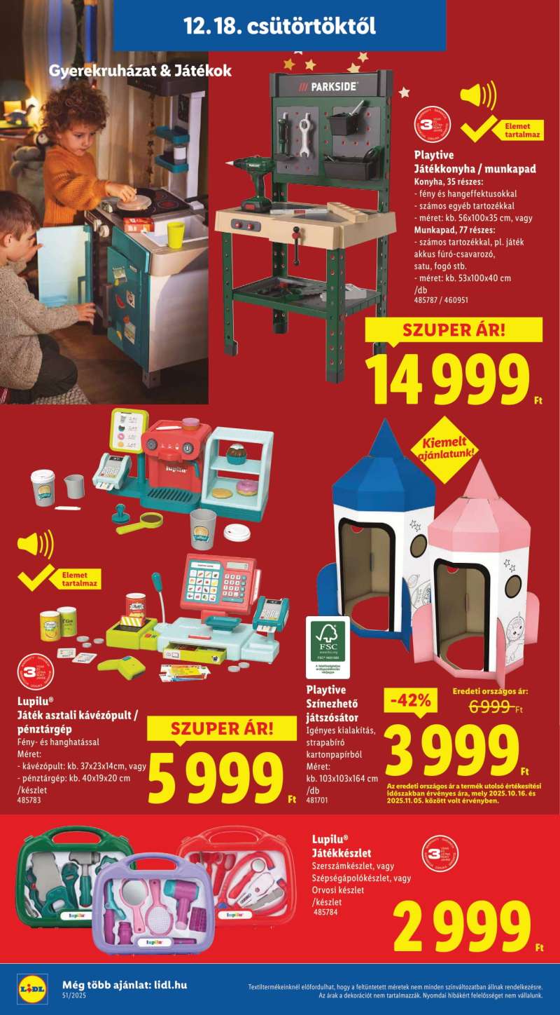 Lidl Akciós Újság NonFood 10 oldal