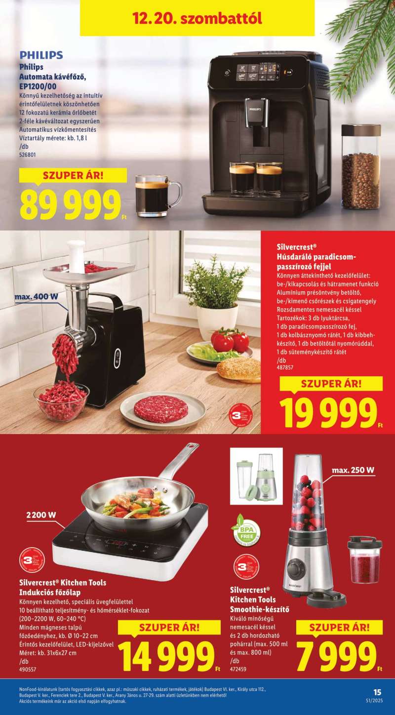 Lidl Akciós Újság NonFood 15 oldal