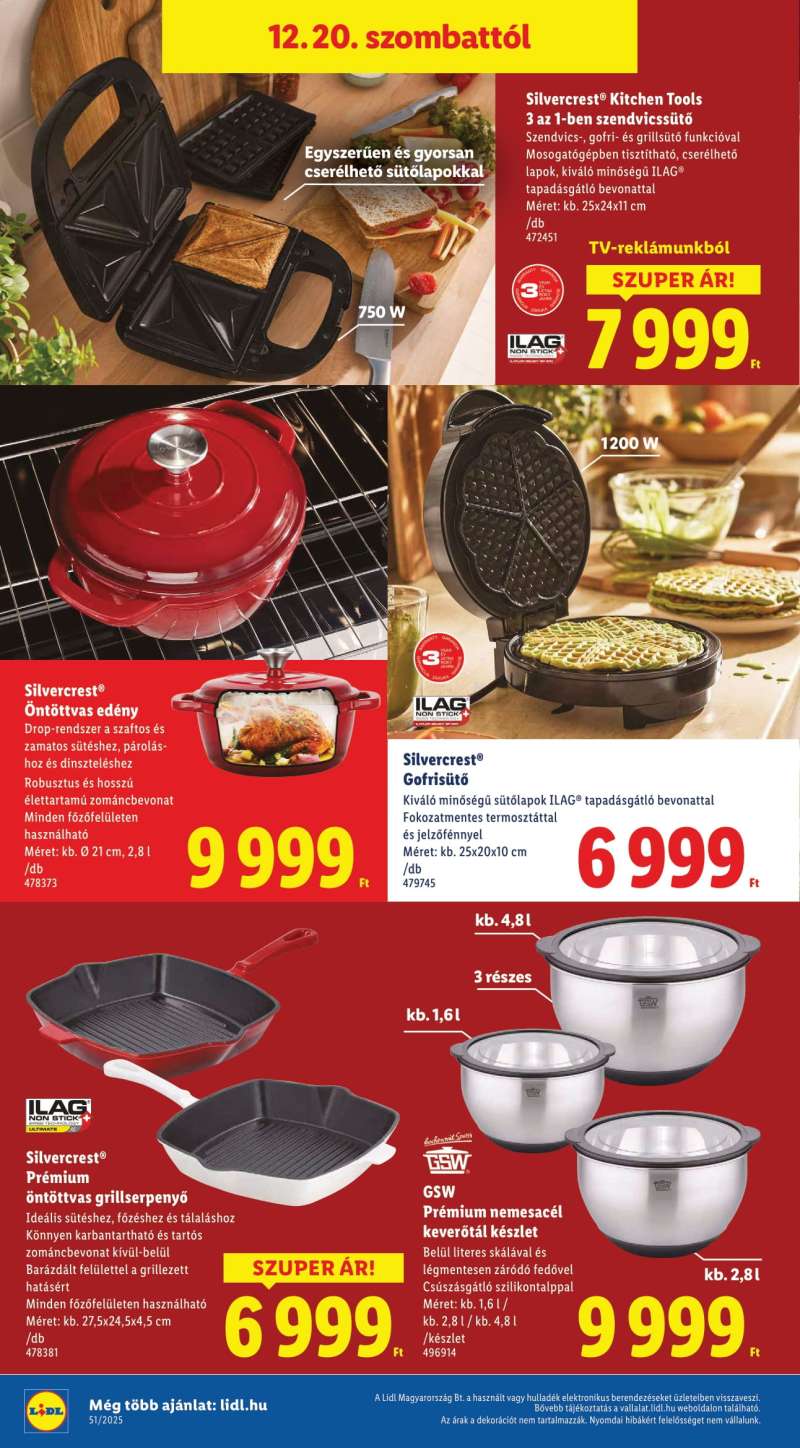 Lidl Akciós Újság NonFood 16 oldal