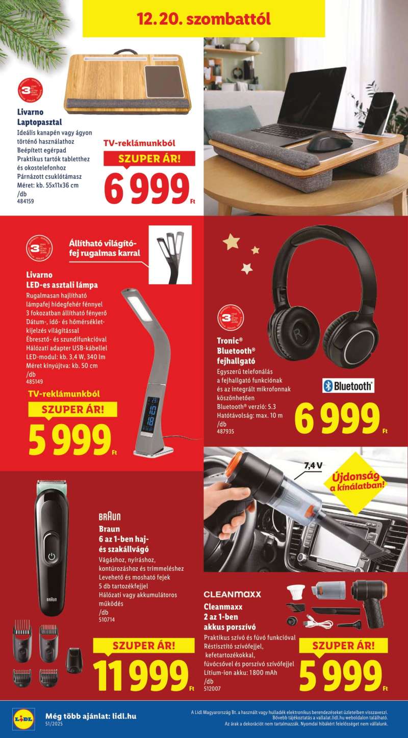 Lidl Akciós Újság NonFood 18 oldal