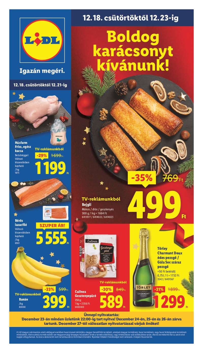 Lidl Érvényes 12.18-tól 1 oldal
