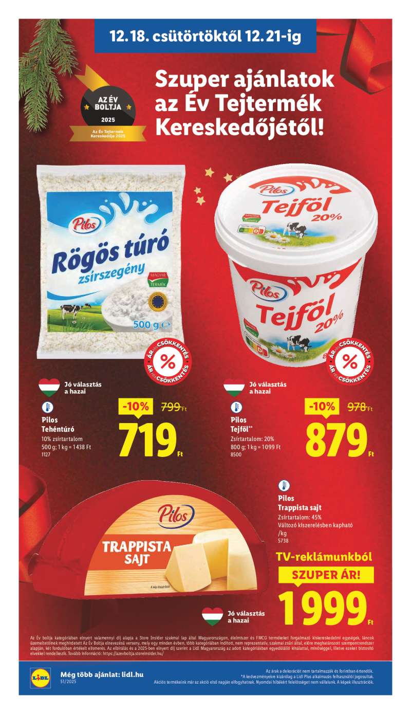 Lidl Érvényes 12.18-tól 10 oldal