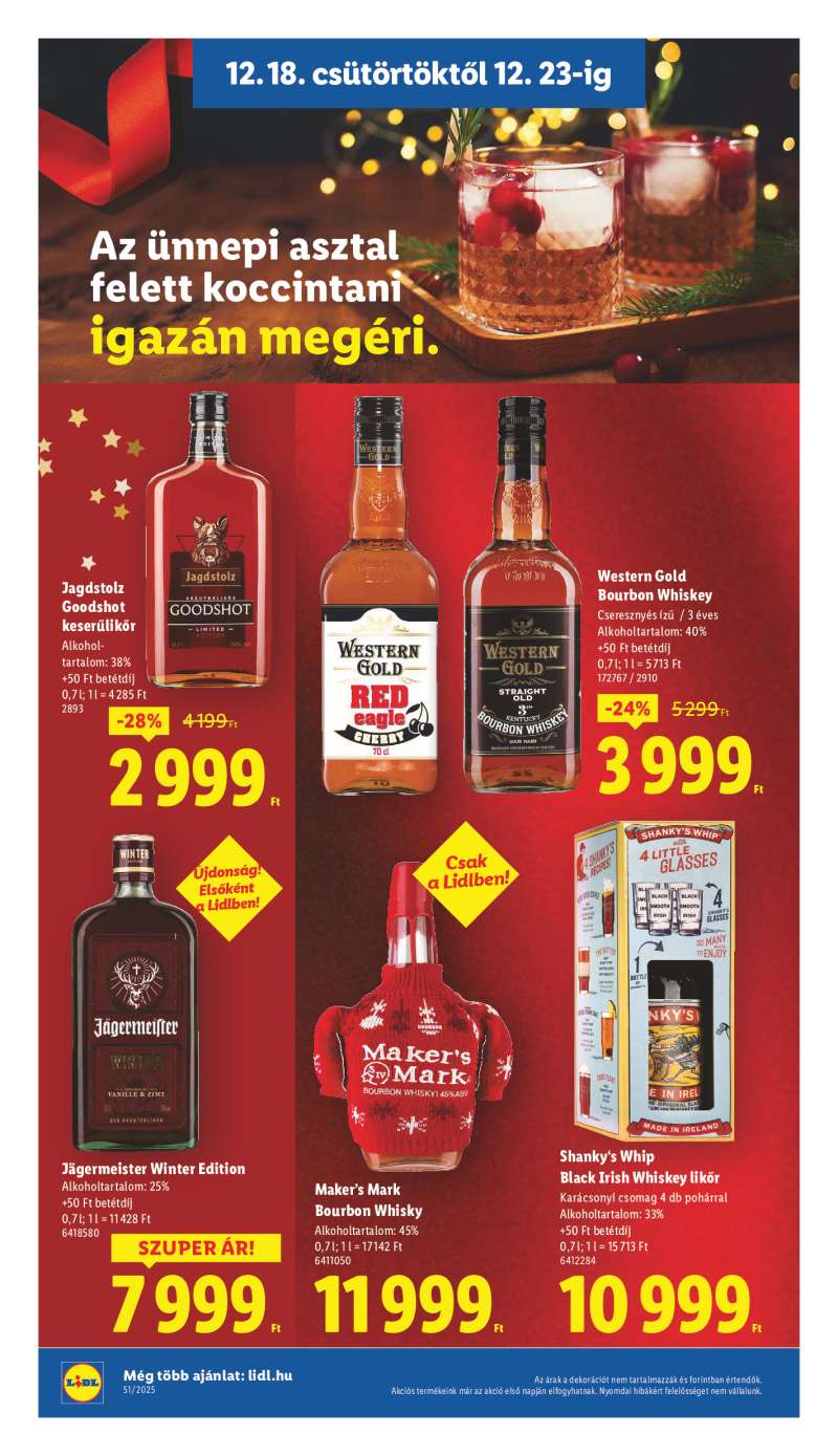 Lidl Érvényes 12.18-tól 20 oldal